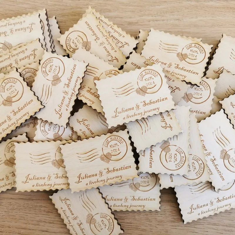 Faneros magnetukų graviravimas