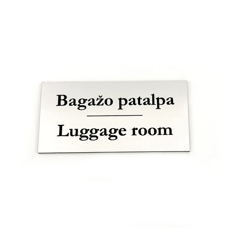 Bagažo lentelė