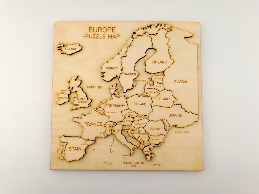 Деревянные пазлы карта. Деревянный географический пазл. Деревянный пазл Европа. Пазл-карта Европа. Карта пазл из дерева.